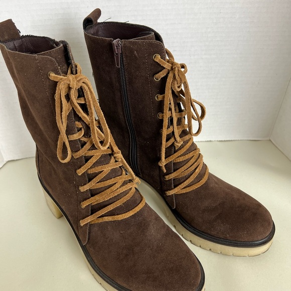 Milm Fall chunky boots Size 8.5 - Picture 1 of 6